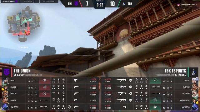 The Union x TBK (Mapa 1: Haven) | VALORANT Challengers Brazil смотреть онлайн