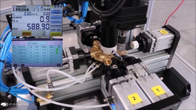 Test bench for built-in faucets and brass body смотреть онлайн