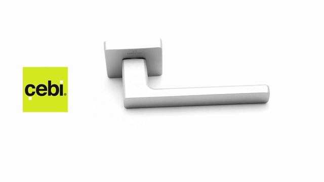 510501005 Ручки дверные CEBI LETA SQ цвет MP05 (матовый хром полимер) смотреть онлайн