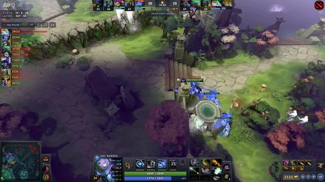 TOPSON 100K Damage Arc Warden Intense Game vs 1000 GPM Naga Siren Dota 2 смотреть онлайн