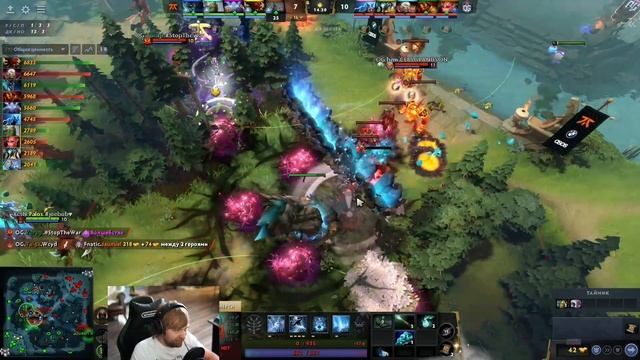 НС вместе с Jotm смотрит игру OG vs Fnatic | ESL One Malaysia 2022 | Плей-офф | Нижняя сетка смотреть онлайн