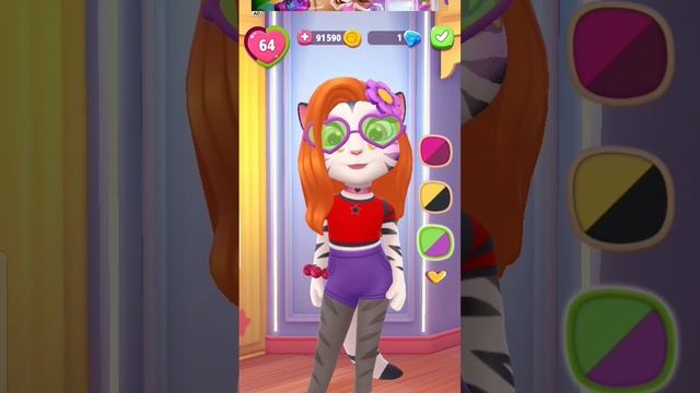 Это игра моя Анжела У меня всё открыта)И одежда ботинки и причёска и косметика и аксессуары тоже смотреть онлайн