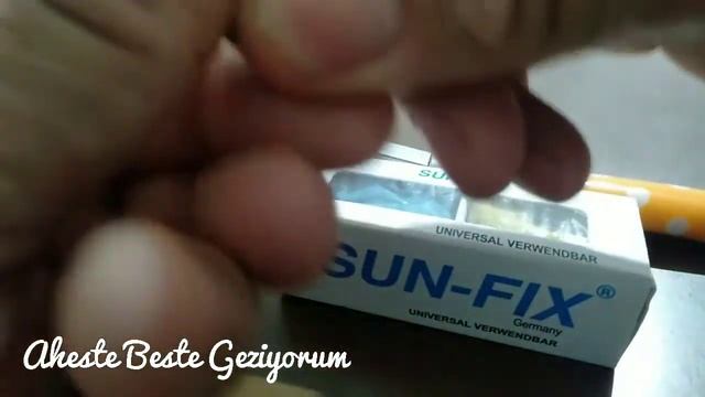 Sun-Fix Tamirat Macunu Kullanım ve Özellikleri смотреть онлайн