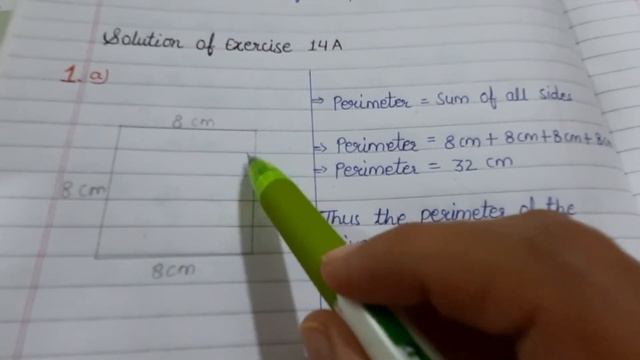 Maths||Class-IV|| Ch.-14 Perimeter and Area (Solution of Ex. 14A part a,b & c) смотреть онлайн