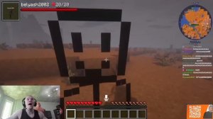 ДЕРЗКО СОШЁЛ С УМА В МАЙНКРАФТЕ | ft. Беляш Касаноф Sbomba | ХОРРОР