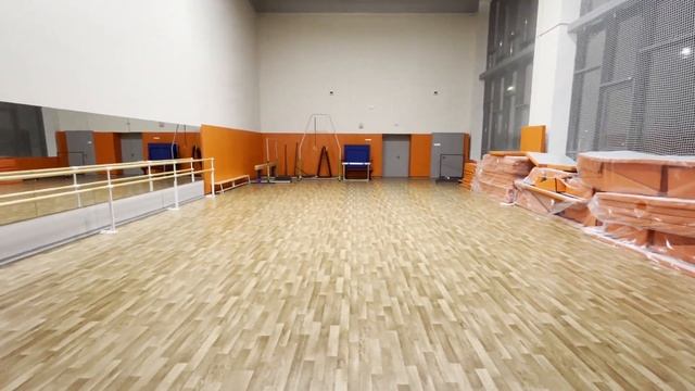 Зал гимнастики и хореографии в СОШ на 550 мест в посёлке Горки-2