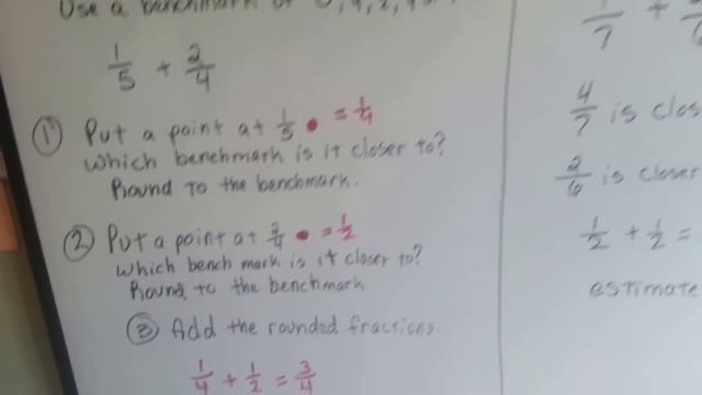 Grade 5 Math #6.3, Estimate Fraction Sums and Differences смотреть онлайн