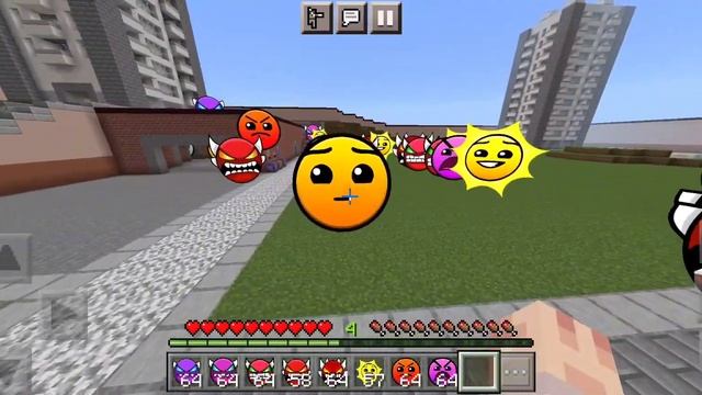 Lobotomy Nextbot Addon | MCPE | Geometry Dash Difficulty Faces смотреть онлайн