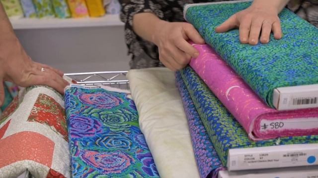 Picking fabric for a quilt with Sew Yeah! смотреть онлайн