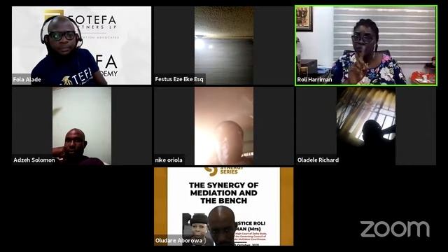 FMA's Synergy Series - THE SYNERGY OF MEDIATION AND THE BENCH with Hon. Justice Roli Harriman (Mrs. смотреть онлайн