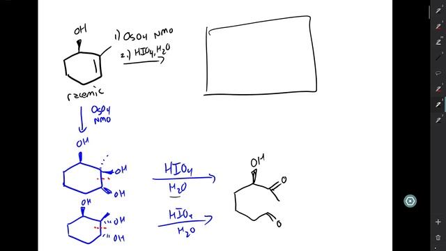 Chem 343 OsO4 HIO4 cleavage of an allylic alcohol смотреть онлайн