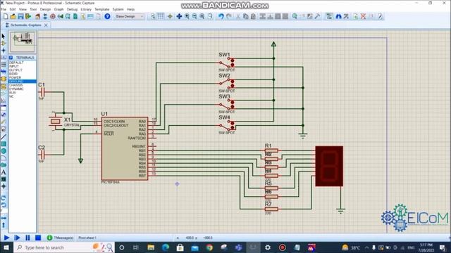 Embedded Systems Lab | Binary to decimal example on saven segment смотреть онлайн