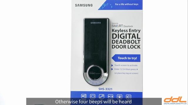Samsung SHS-3321 How to register a RFID key tag or card смотреть онлайн
