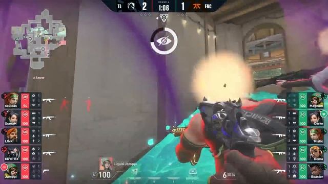 FNATIC with the PERFECT SETUP vs Liquid смотреть онлайн