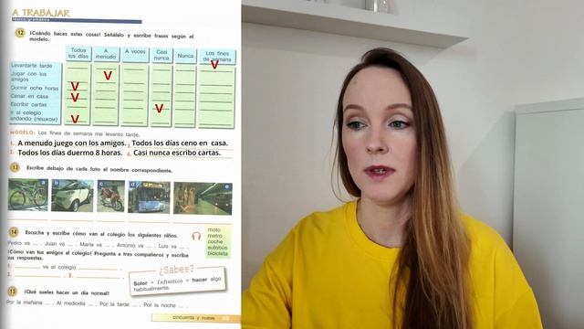 Испанский. Учебник Mañana 5-6 [59 страница, 4 глава]. Разбор с переводом. смотреть онлайн