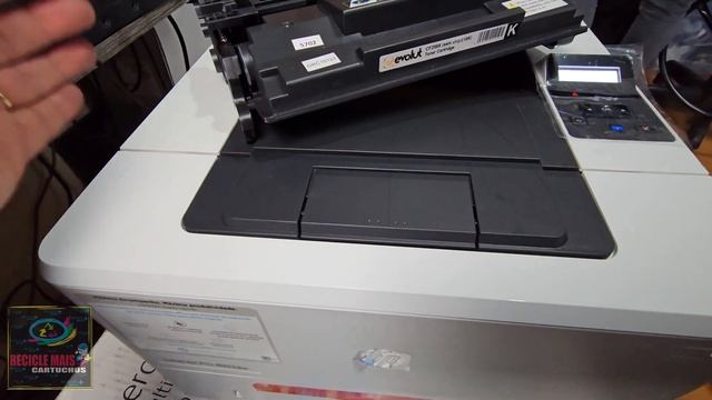COMO USAR TONER COMPATÍVEL NA HP 4003 4103 TRANSFORMANDO TONER Cf 258 #hp