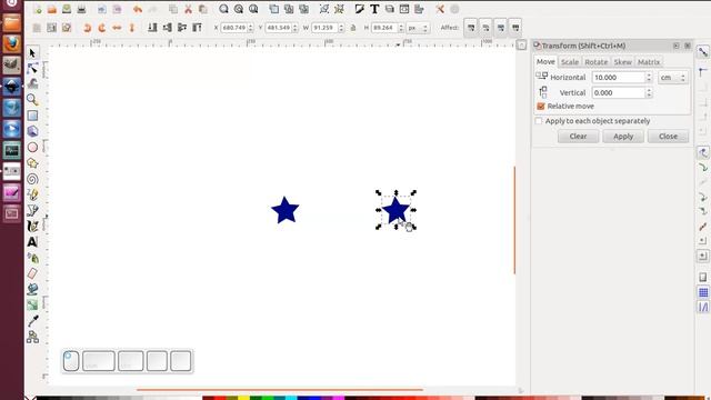 Inkscape - Repeating Duplicate+Object Transformation Tool смотреть онлайн
