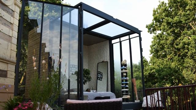 un cube dans mon jardin la chambre le bureau l atelier la solution manque de place agrandissement t смотреть онлайн