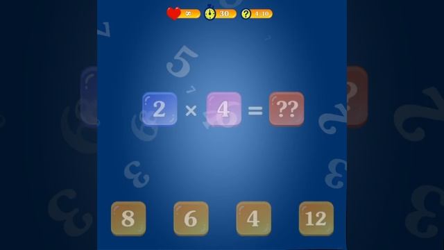 Multiplication and Division Tables. Training [ENG] [1х1] (6+) - Android / iOS смотреть онлайн