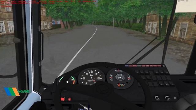 Omsi 2 "Мичурино 1.8" Маршрут Nr. 0 (Служебный, Обратный рейс) смотреть онлайн