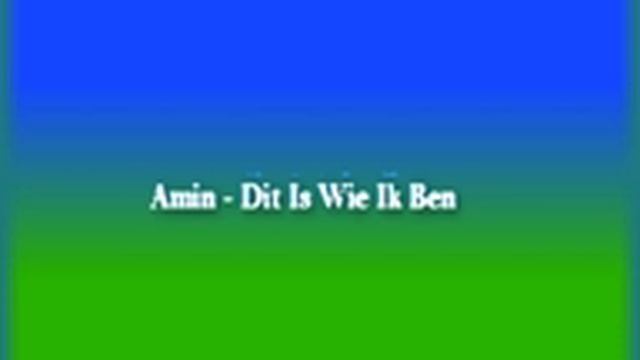 Amin - Dit Is Wie Ik Ben смотреть онлайн