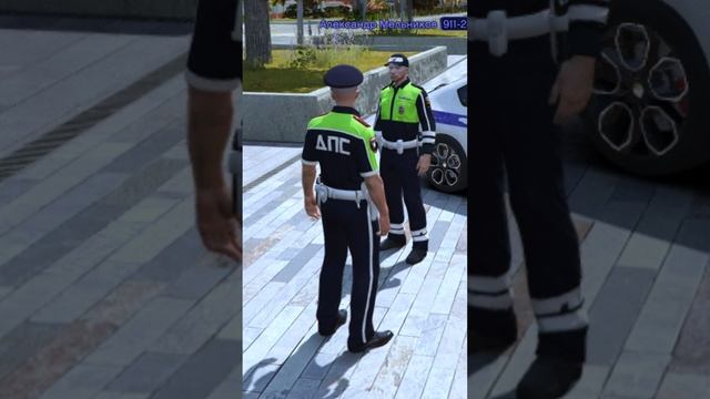 ДПС ПРОУЧИЛ КОЛЛЕГУ ЗА НЕПРАВИЛЬНУЮ ПАРКОВКУ | (GTA 5 RMRP - Криминальная Москва) смотреть онлайн