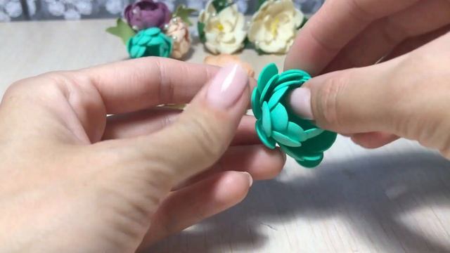 Цветы из фаомирана/ flowers of foamiran смотреть онлайн