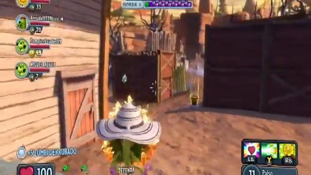 Plants Vs Zombies: Garden Warfare Gameplay (jewel Jumction) XBOXONE