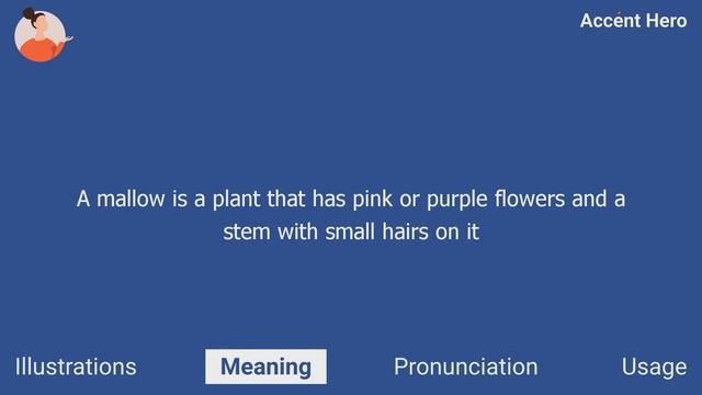 MALLOW - Meaning and Pronunciation смотреть онлайн