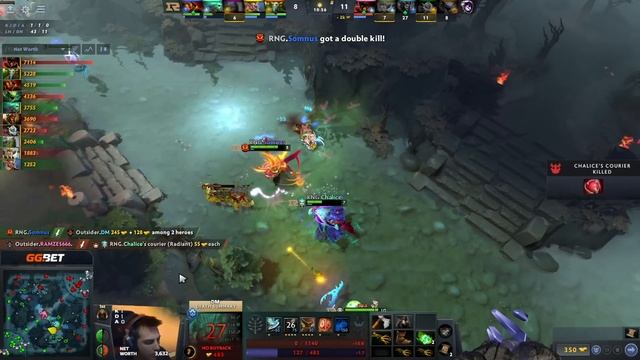 [4K] Outsiders vs RNG - Game 2 - PGL Major Arlington 2022 - Playoffs смотреть онлайн