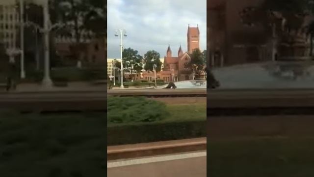 Беларусь. Минск. Центральная площадь. смотреть онлайн