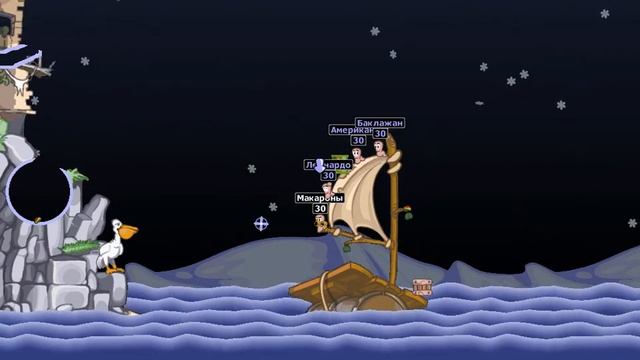 Worms World Party Co-op миссии #1 - Побег!