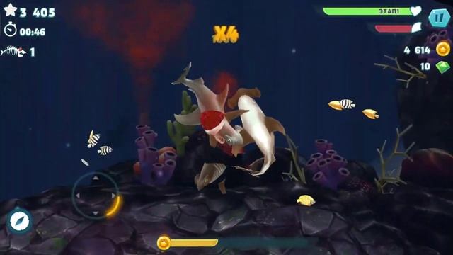 Hungry Shark - Акула Молот - Прохождение 9 смотреть онлайн