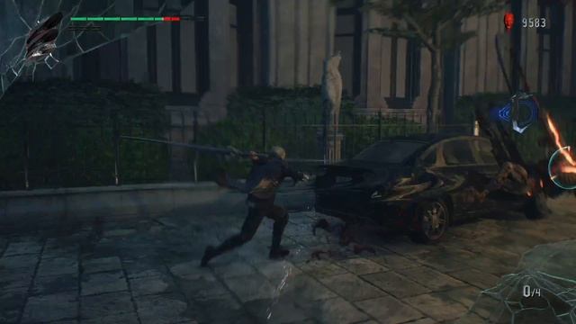 Devil May Cry 5 PS4 Pro gameplay 【4K HDR】 смотреть онлайн