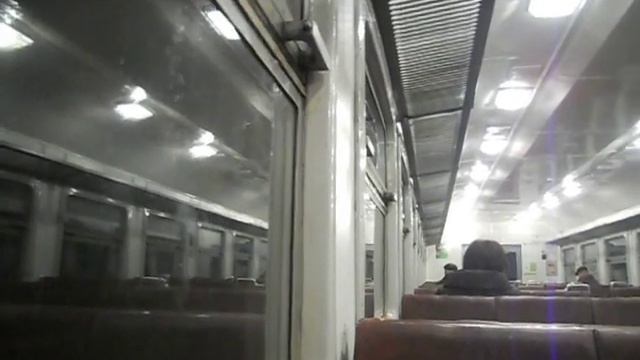 Moskwa, poranna podróż w ED2T / Москва, утренняя поездка на ЭД2Т смотреть онлайн