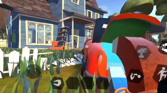 Прохожу hello neighbor 1 акт на телефоне смотреть онлайн