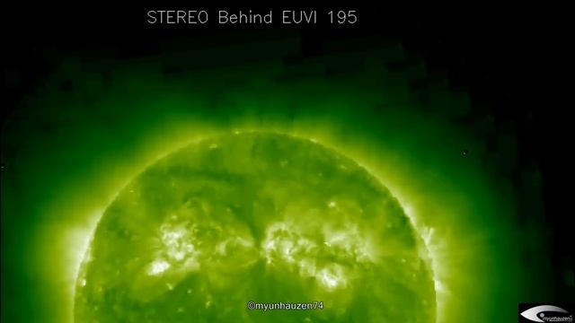 UFO activity in the orbit of the Sun August 22, 2011 смотреть онлайн