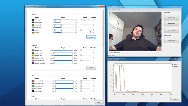 KinesicMouse Signal Configuration смотреть онлайн