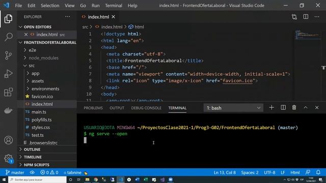 22. Frontend de Oferta Laboral en Angular - Introducción y creación del proyecto смотреть онлайн