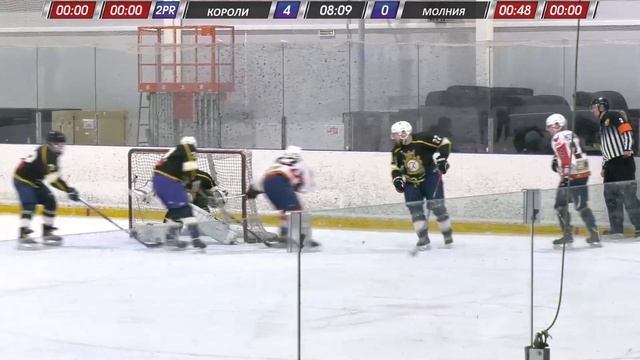13.04.2024, ХК "КОРОЛИ" — ХК "МОЛНИЯ" (3 ЛИГА 1/2 М.К. 0:1 в серии) смотреть онлайн