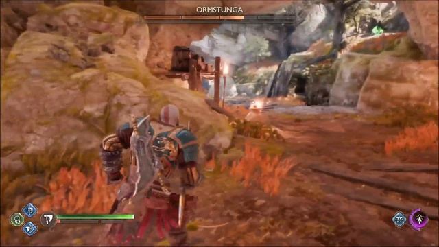 HOW TO DEFEAT ORMSTUNGA (BOSS FIGHT) GOD OF WAR RAGNAROK