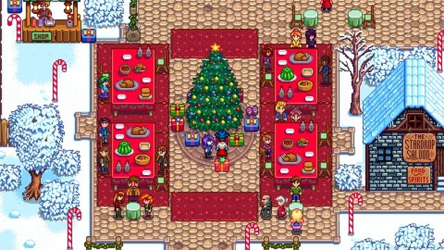 Abigail gave me WHAT during Winter Feast ? - Stardew Valley 1.5 смотреть онлайн