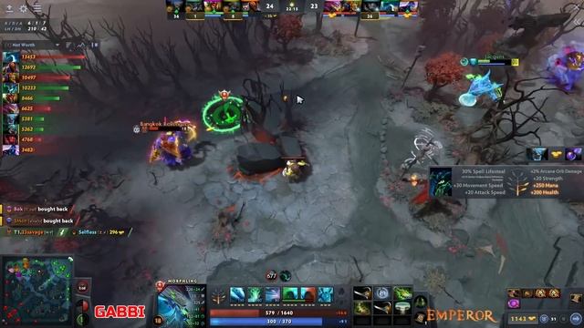 GABBI VS T1.23SAVAGE - GODLIKE MORPHLING VS ANTI MAGE DOTA 2 смотреть онлайн
