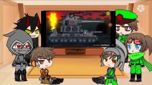 реакция танков карл 44 кв 44 геннрал мс-1матильда раттее и левиафан на гладиатарские бои