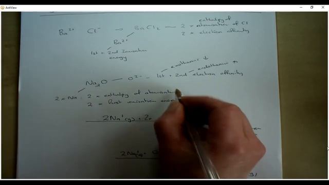 Why are some Born Haber cycles different to NaCl? смотреть онлайн