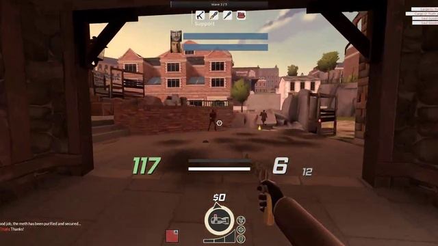 Team Fortress 2 MvM: Last Laugh Whitecliff - Croissant Combat смотреть онлайн