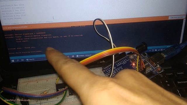 avrdude: Yikes! Invalid device signature. How to Fix Error While Burning Bootloader (Case #1) ATmeg смотреть онлайн