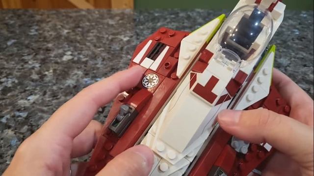 *NEW* Lego Star Wars: Obi-Wan Kenobi's Jedi Starfighter Review | 75333 | LegoMaster738 смотреть онлайн