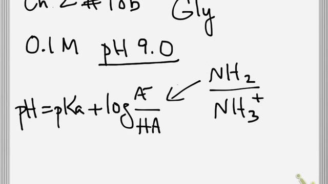 BIS102 - Glycine Buffer Calculation - Ch2 #18b смотреть онлайн
