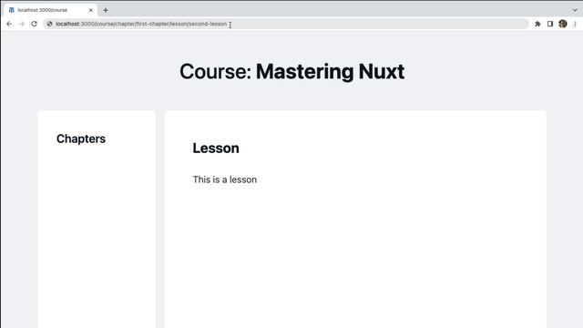 005-Mastering Nuxt - Displaying Course Lessons - HD смотреть онлайн